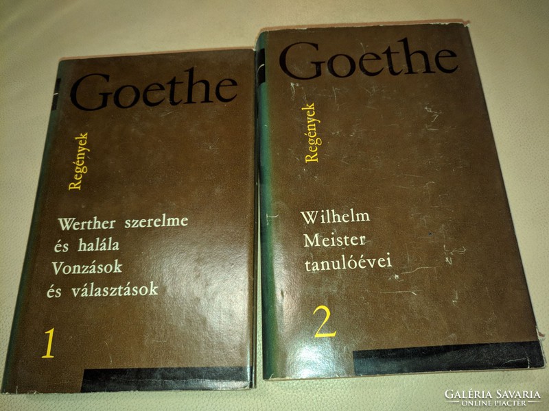 Goethe: Regények 1-2.  1963