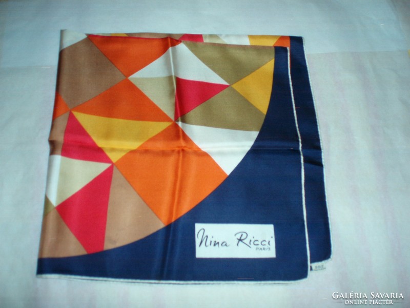 Vintage NINA RICCI selyemkendő