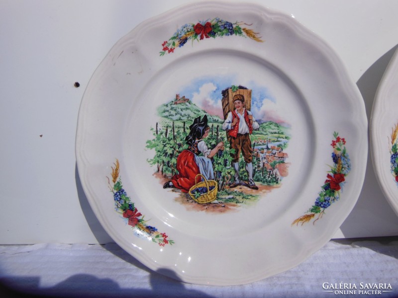 Plate - lunéville - French - 19 cm - porcelain - flawless