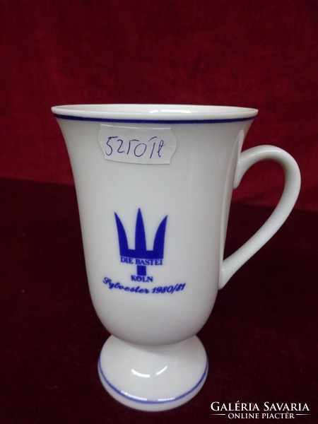 German quality coffee cup. Die bastei cologne new year 1980/81. He has!