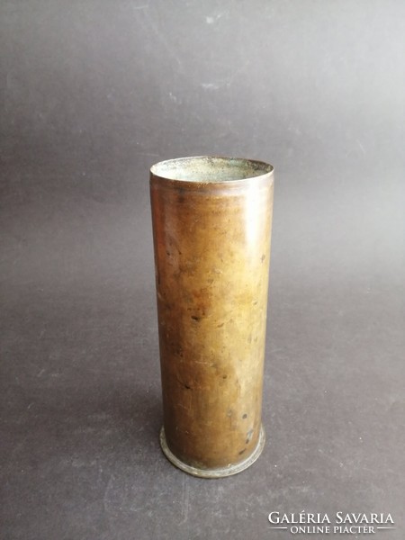 1915 I. Vh. World War II military antique copper cartridge case - ep