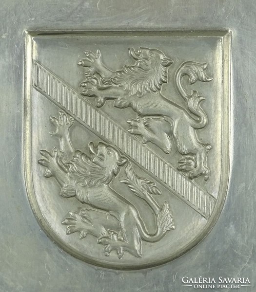 0Z630 Jelzett címeres svájci SIGG fali dísztányér