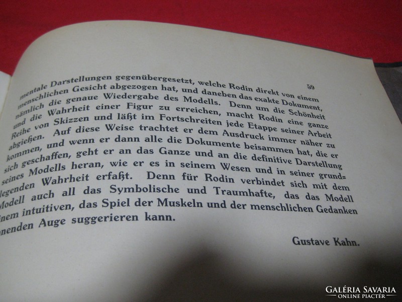 Roden, von g. Kahn / book about roden /