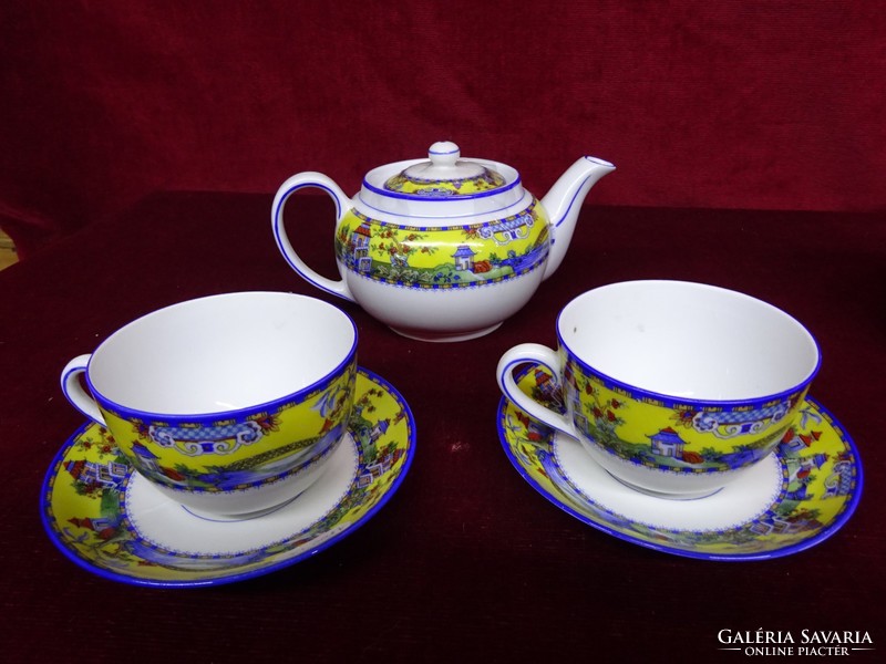 Victoria porcelain Czechoslovakia, antique coffee set for two people. He has!