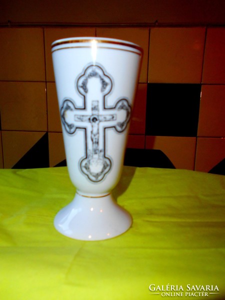 Antique porcelain chalice baptism