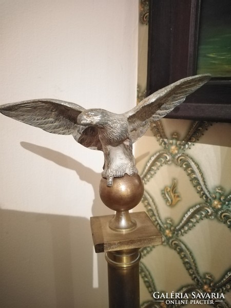 Rarity! Turul, eagle statue, fireplace decor