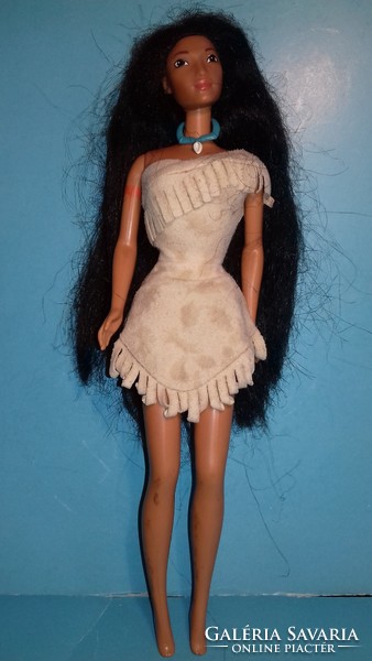 Vintage barbie doll pocahontas native american princess mattel inc. 1966
