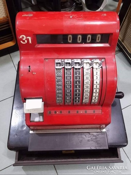 Pénztárgép  régi  100.000 forint