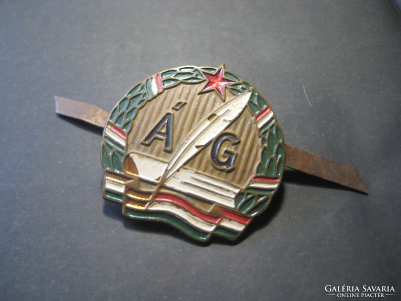 Badge from the past á. G. Marked 35 mm