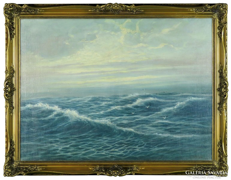 S. Jensen jelzéssel : Hullámzó tenger