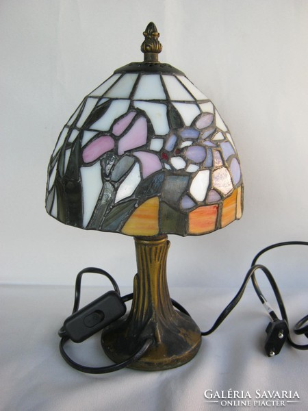 Tiffany nature table lamp