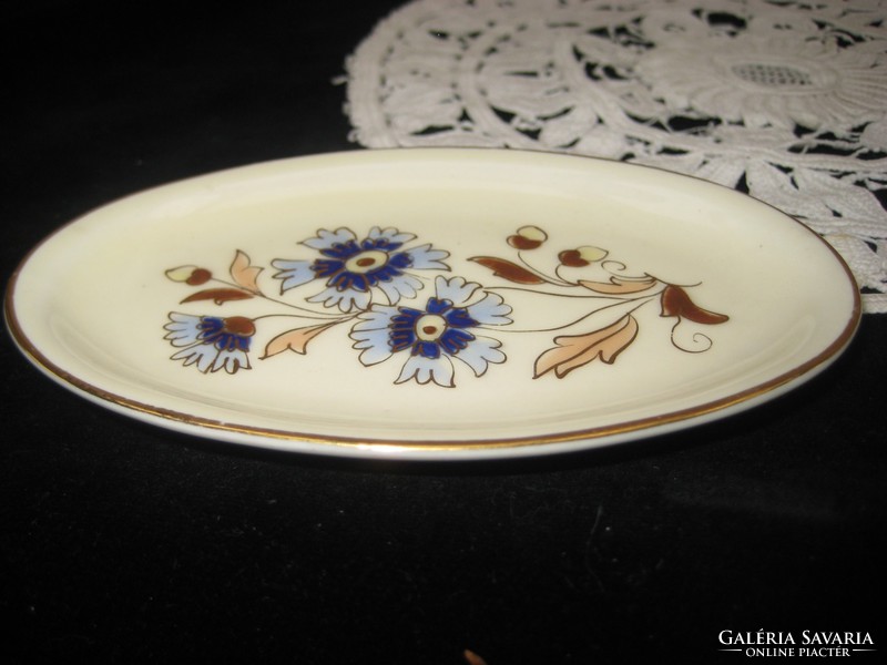 Zsolnay hand-painted small bowl 11.5 x 7.5 cm