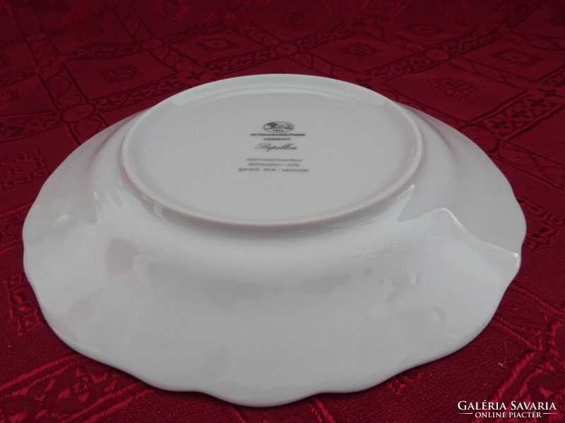 Hutschenreuther antique German porcelain - papillon - cake plate, diameter 19 cm. He has!