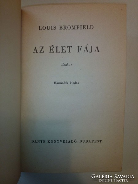 Louis Bromfield: Az élet fája