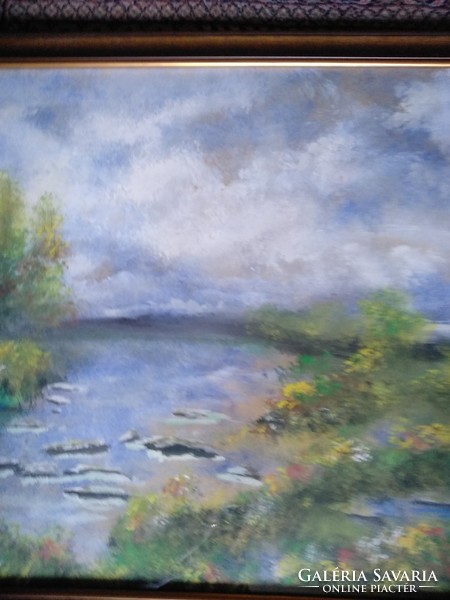 Festmény akvarell 76x57 cm