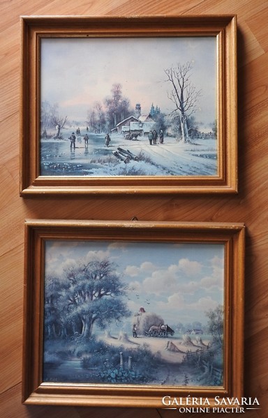 Old landscape prints
