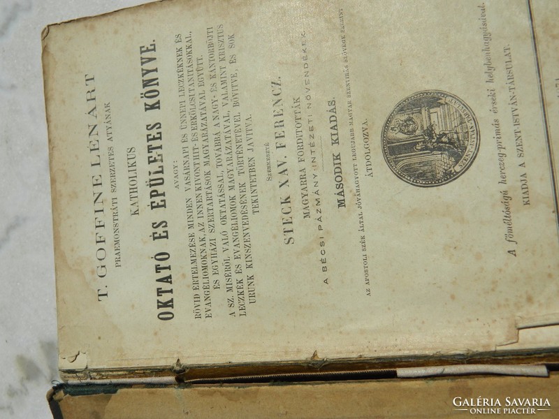 Léonard Goffine's Catholic educational and building book, 1871