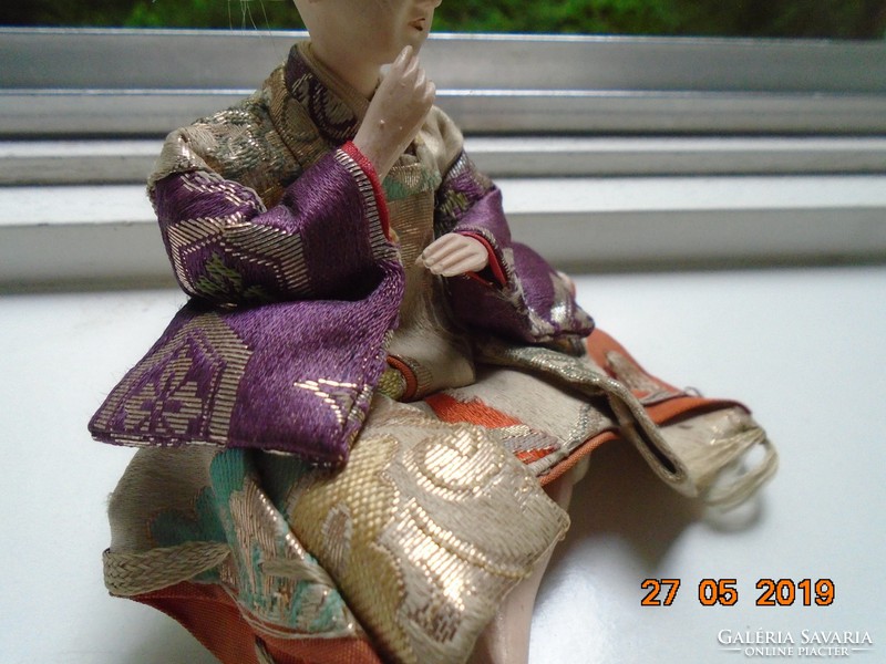 Traditional handmade Japanese male doll