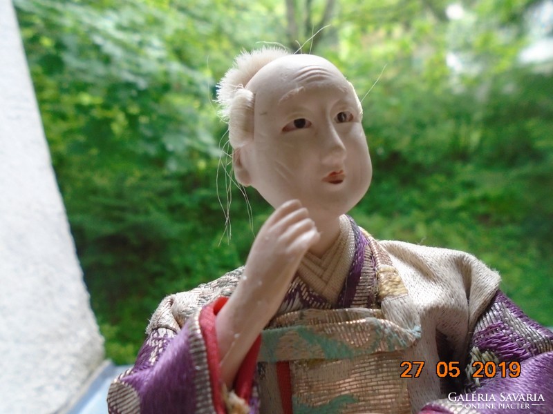 Traditional handmade Japanese male doll
