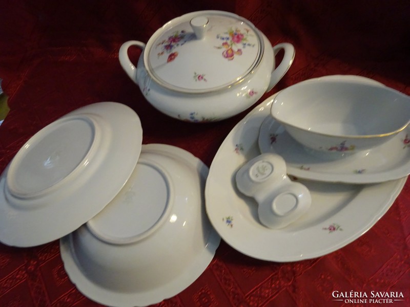 German quality porcelain, 24-piece tableware. He has!