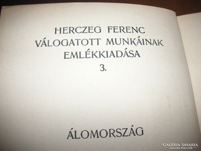 Ferenc Herczeg: series
