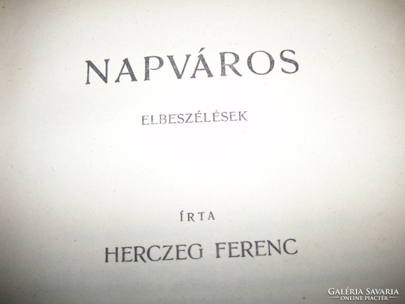 Herczeg   Ferenc  : Sorozat