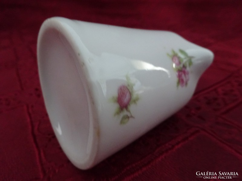 Német porcelán, virágos tejkiöntő, magassága 6 cm. Vanneki!