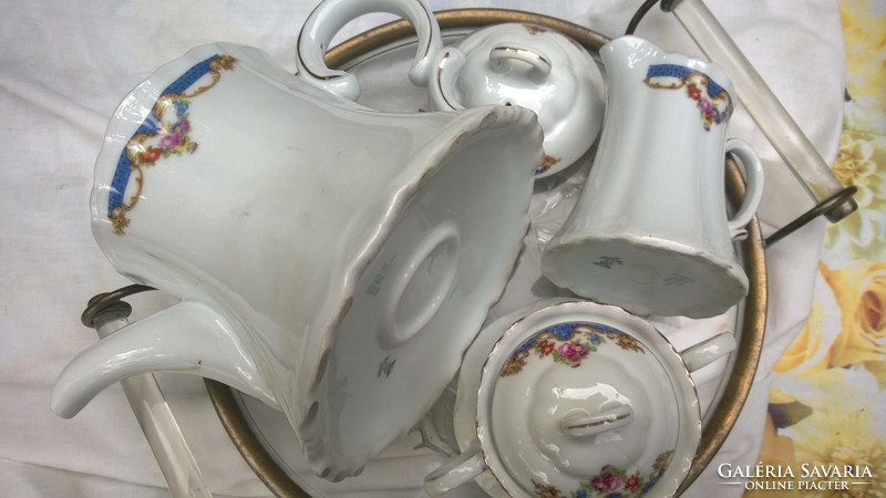 Alt wasser - German art deco 2-piece tea set-cappuccino set, great shape/decoration