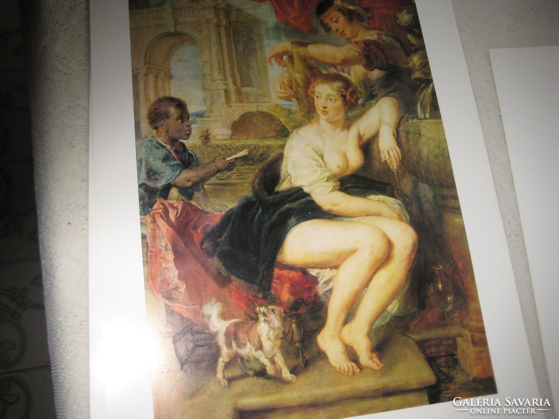 The folder of the Dresden picture gallery, with the most famous paintings in it
