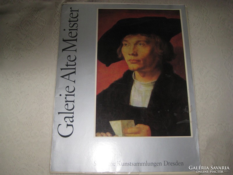 The folder of the Dresden picture gallery, with the most famous paintings in it