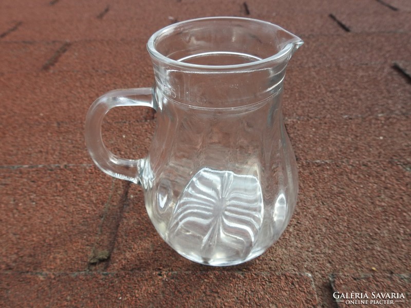 Austrian water jug - water jug - half liter, marked