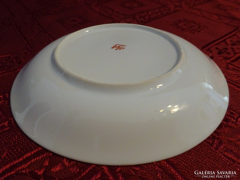 Japán porcelán kávéscsésze alátét, átmérője 11 cm. Vanneki!