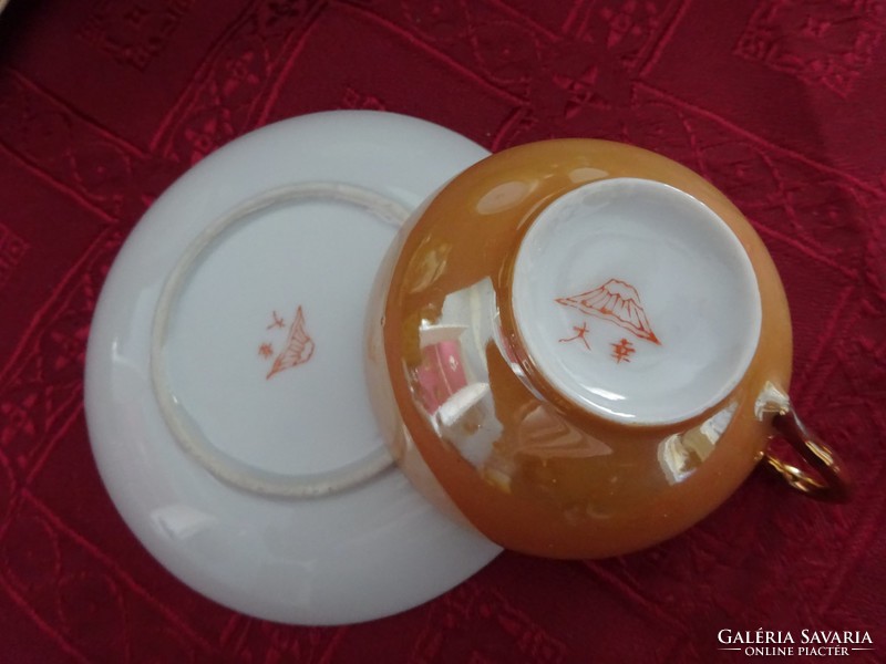 Japán porcelán négy személyes kávéskészlet. 11 darabos. Vanneki!