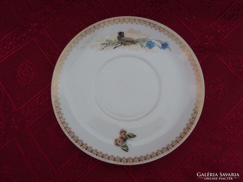 Russian kornyilov porcelain teacup placemat. A unique piece made for the Russian Tsar.