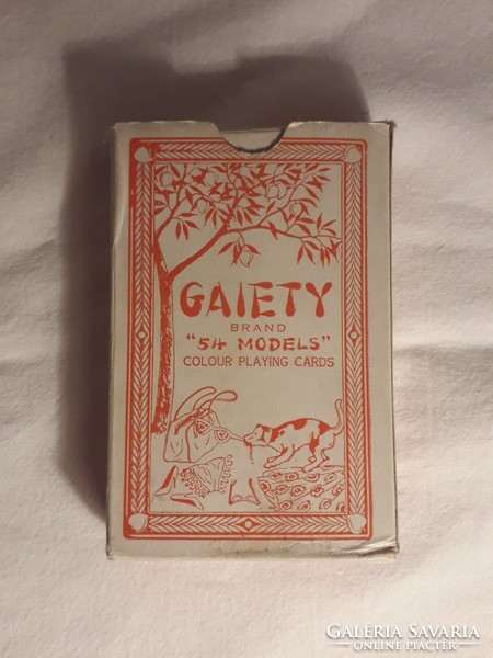Vintage - GAIETY - Pin Up akt kártya csomag 54 lapos az 1960-as évekből