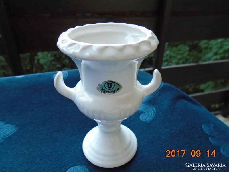 German ü ceramic small empire vase