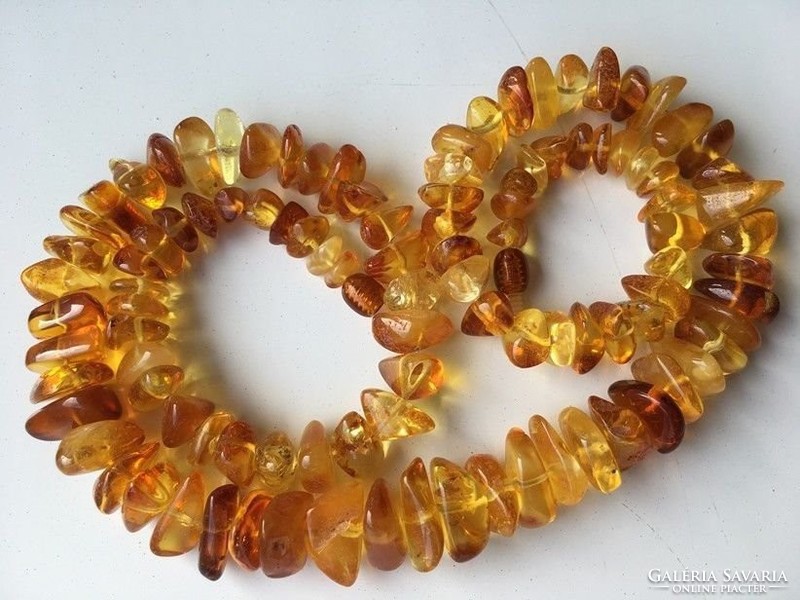 Real Baltic amber 48gm 64cm necklace