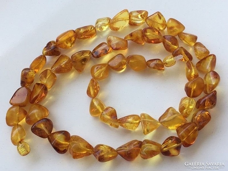Real Baltic amber 37gm 66cm necklace