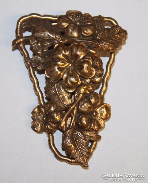 Antik Vintage Art Deco Domboritott Ruhacsatt