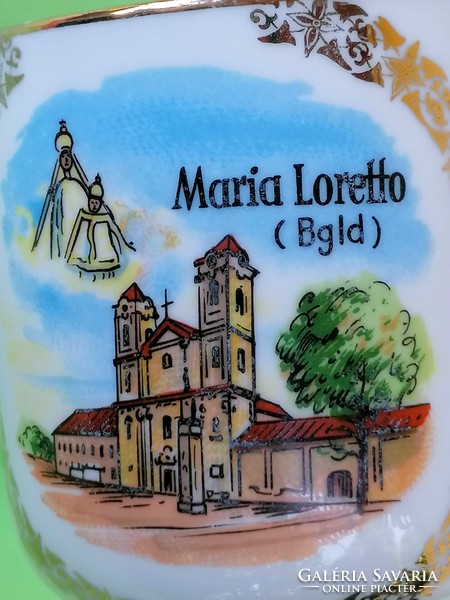 Commemorative cup of the Virgin Mary from the place of farewell
