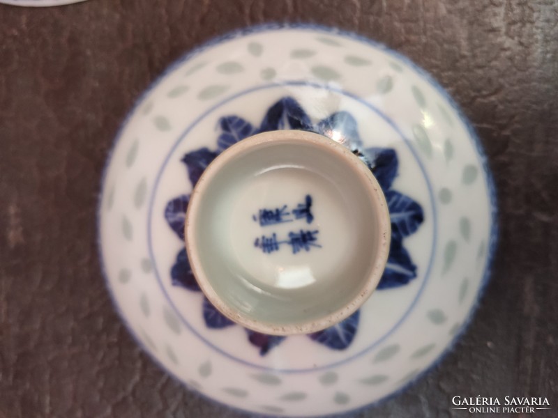 Antik, kínai porcelán szószos tálak. 19. század!