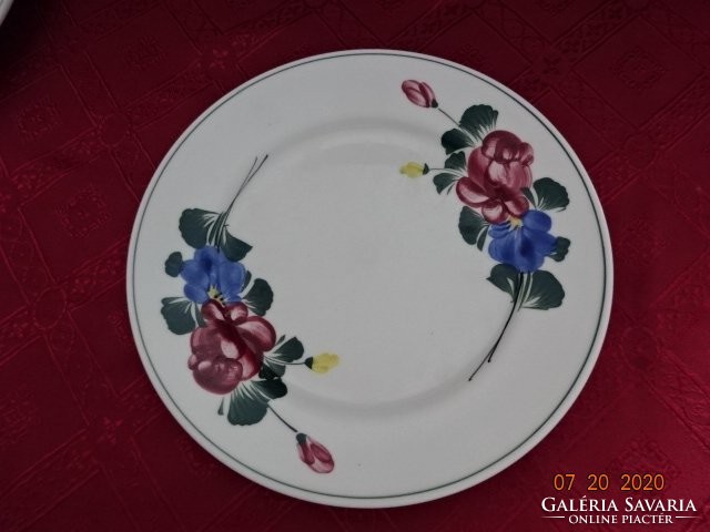 Lilien porcelain Austria, hand painted flat plate. He has!