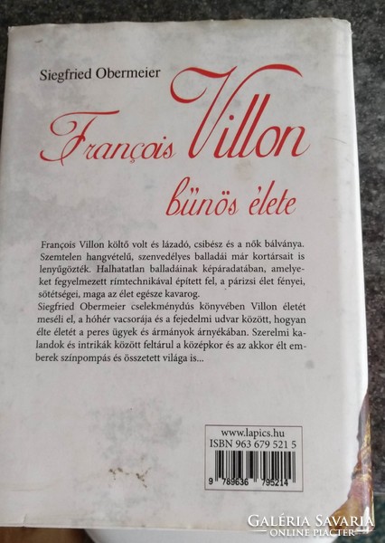 The Guilty Life of Francois Villon, Recommend!
