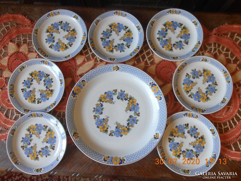 Colditz German porcelain cake set