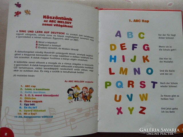 German language learning, sing und learn, songbook with 1 cd, recommend!