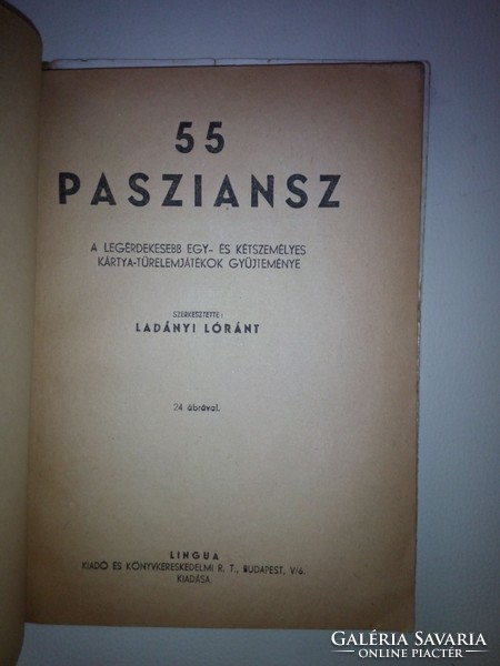Ladányi Lóránt : 55 pasziansz (1943)