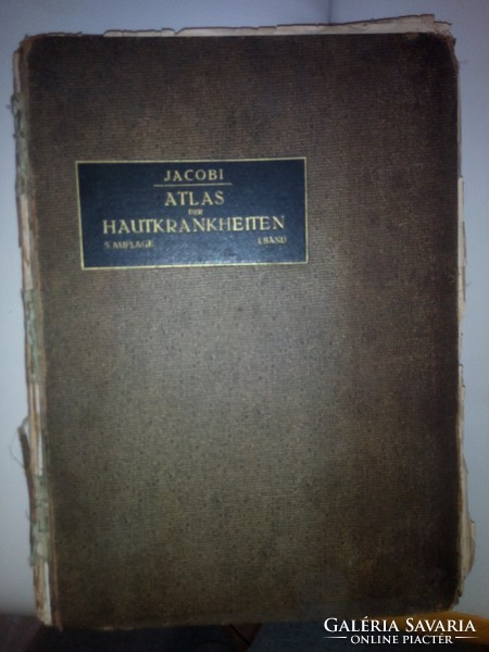 Dr. Eduard Jacobi: Atlas der Hautkrankheiten I-II. (1912)