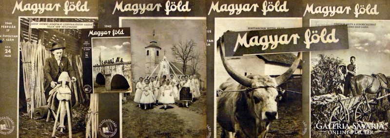 1942 december 17  /  Magyar föld  /  SZÜLETÉSNAPRA! RÉGI, EREDETI ÚJSÁG. Szs.:  11659
