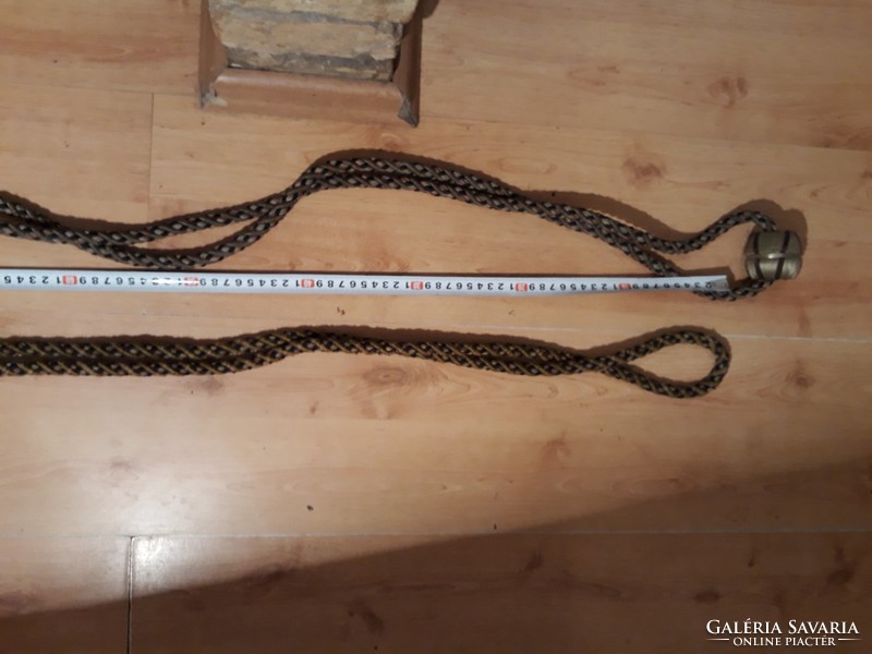 2 huge curtain ties and curtain tassels from the 1800s