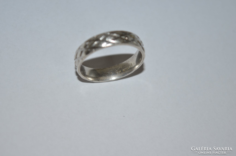 Masszív uniszex ezüst gyűrű
